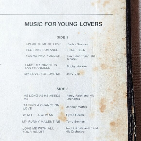 Vintage 5-Record Box Set – Music Blended . . . . Just For You - c 1960s - Picture 6 of 16